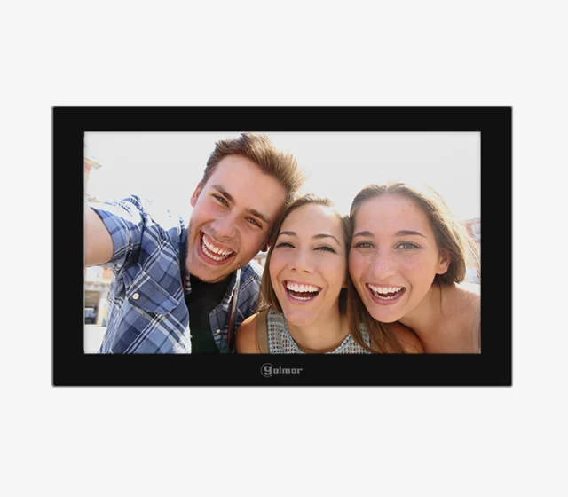 Golmar EDGE 7WB G+ IP video intercom binnenpost met wifi en touchscreen voor deurcommunicatie