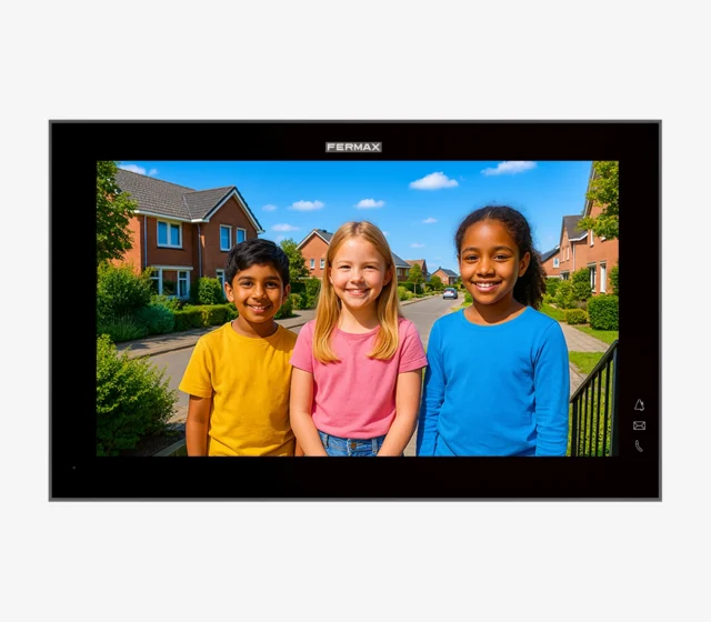 Fermax Monitor Zwart 1W Meet Video Wit 10 inch